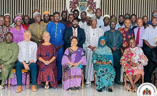 Participants at a Ministry foundational learning retreat